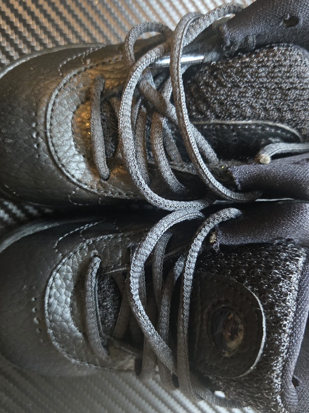 Jordan Black Lace-Up Sneakers